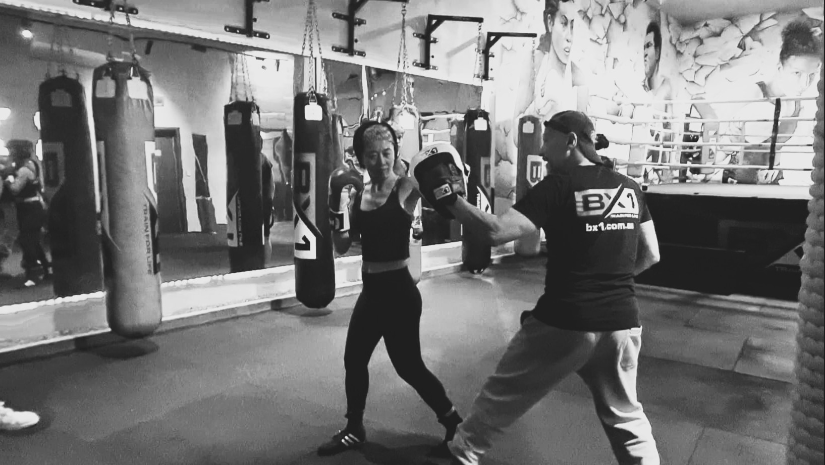One-on-one boxing personal training at BX1 Gym in Neutral Bay